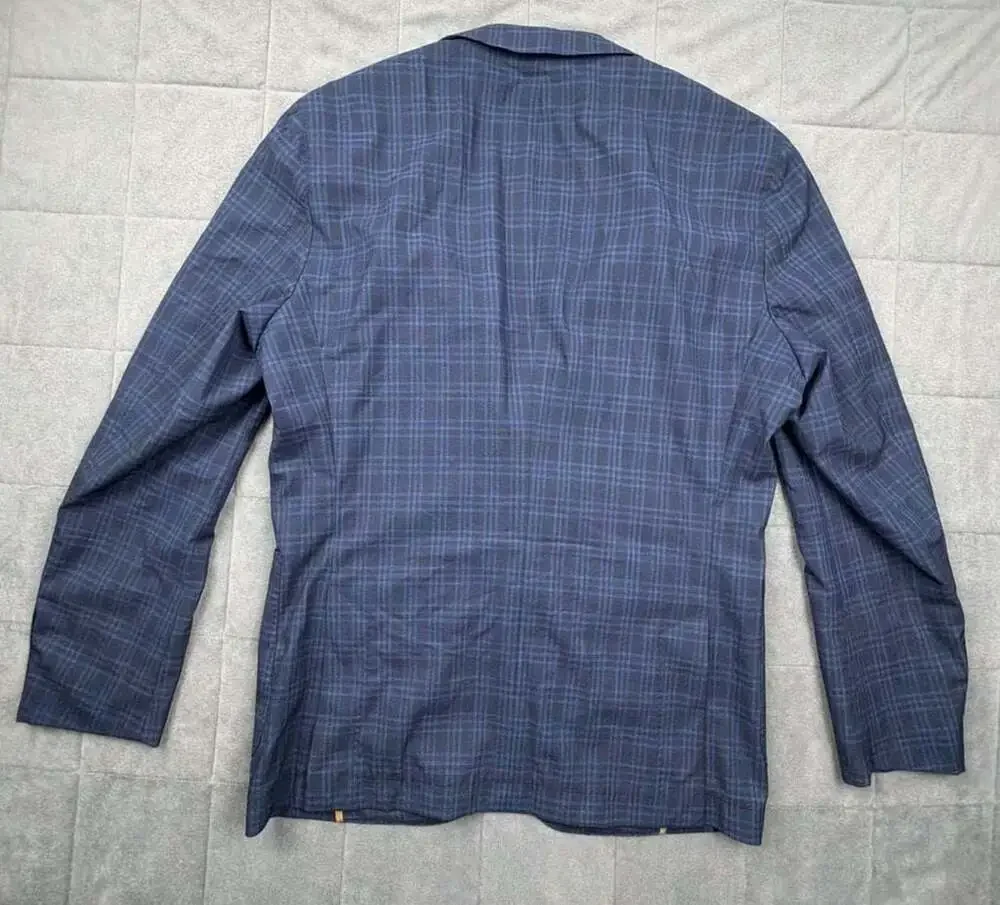 BOSS Hugo Boss T-Heston-224 Luxury Performance Blue Plaid Sport Coat